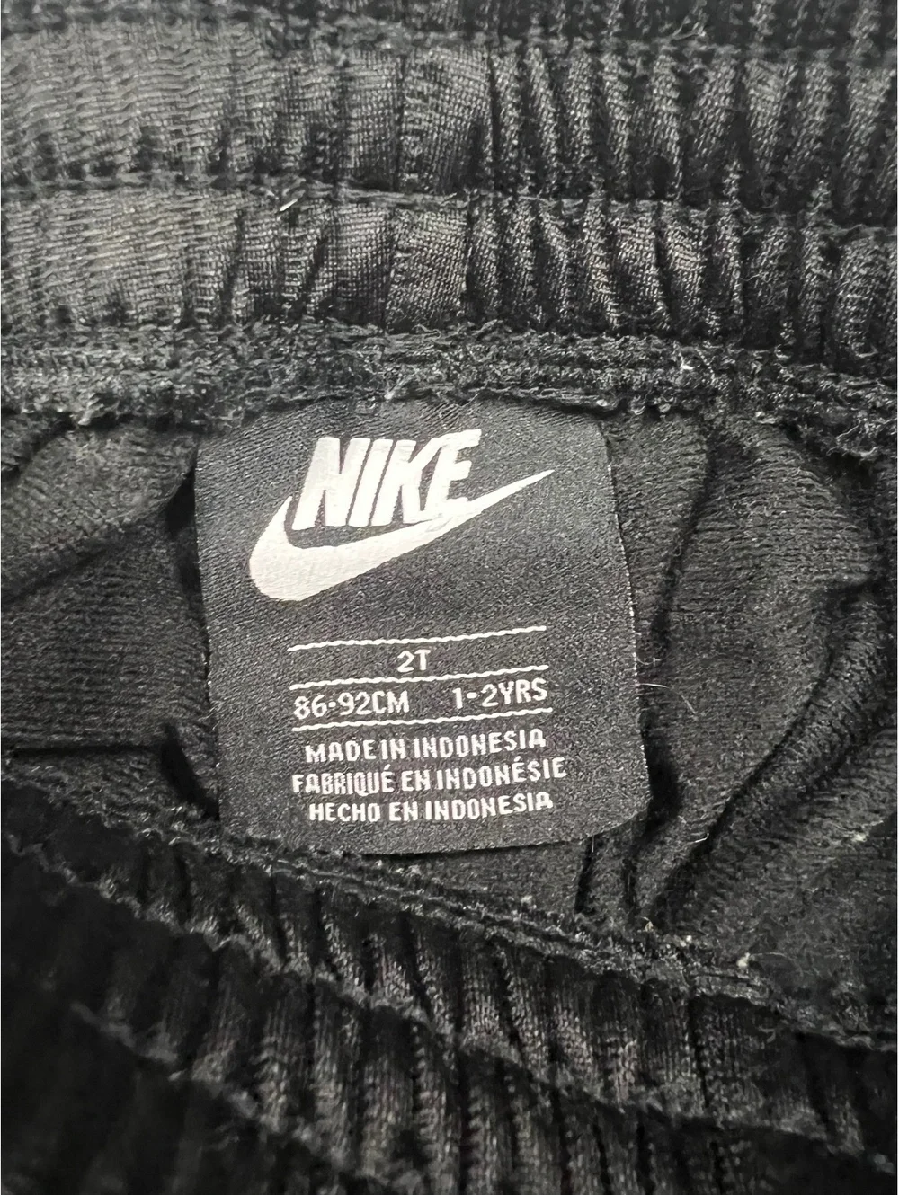 Nike Track Suit Kids 2T Black & White